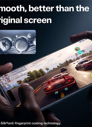 TORRAS Glassgo For iPhone Air Screen Protector Tempered Glass HD Film with Automatic Dust Removal Tool