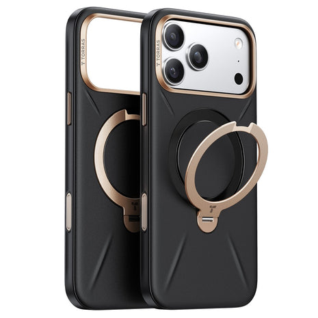 TORRAS Ostand Q3 VegSkin Series For iPhone 17 Pro Max Case Compatible with MagSafe Kickstand Phone Cover
