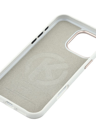 KIGC For iPhone 16 Pro Case Compatible with MagSafe PU Leather TPU Phone Back Cover