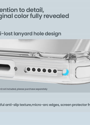 NILLKIN Nature Pro Series for iPhone 17 Pro Max Case Compatible with MagSafe TPU + PC Ultra Clear Phone Case