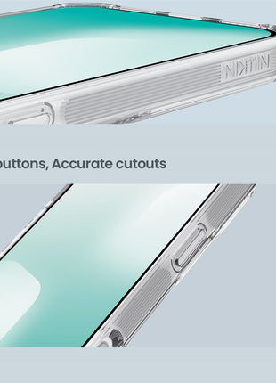 NILLKIN Nature Pro Series for iPhone 17 Pro Max Case Compatible with MagSafe TPU + PC Ultra Clear Phone Case