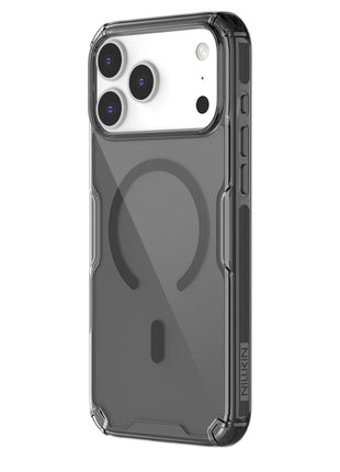 NILLKIN Nature Pro Series for iPhone 17 Pro Max Case Compatible with MagSafe TPU + PC Ultra Clear Phone Case