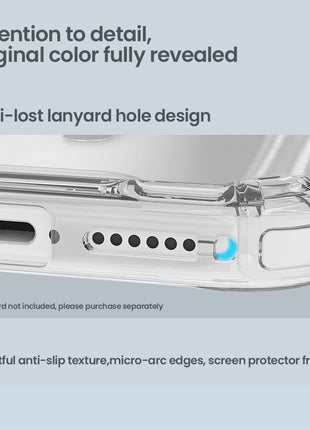 NILLKIN Nature Pro Series for iPhone 17 Pro Case Compatible with MagSafe TPU + PC Ultra Clear Phone Case