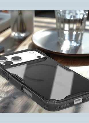 NILLKIN Nature Pro Series for iPhone 17 Pro Case Compatible with MagSafe TPU + PC Ultra Clear Phone Case
