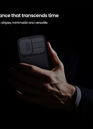 NILLKIN Camshield Pro for iPhone 17 Case Compatible with MagSafe TPU + PC Phone Cover with Slider Camera
