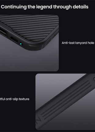 NILLKIN Camshield Pro for iPhone 17 Case Compatible with MagSafe TPU + PC Phone Cover with Slider Camera