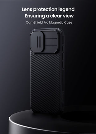 NILLKIN Camshield Pro for iPhone 17 Case Compatible with MagSafe TPU + PC Phone Cover with Slider Camera