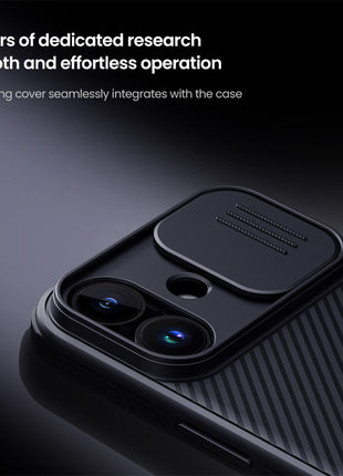 NILLKIN Camshield Pro for iPhone 17 Case Compatible with MagSafe TPU + PC Phone Cover with Slider Camera