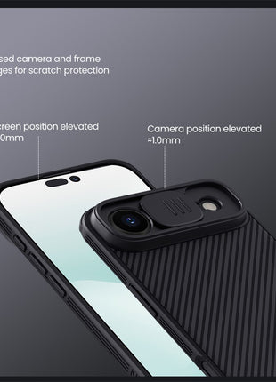 NILLKIN Camshield Pro for iPhone Air Case Compatible with MagSafe TPU + PC Phone Cover with Slider Camera