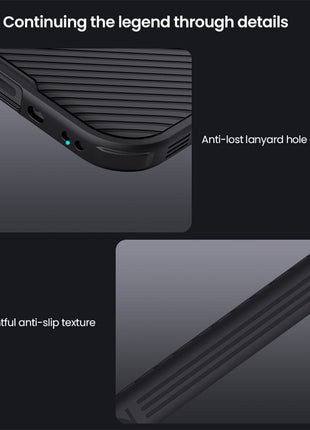 NILLKIN Camshield Pro for iPhone Air Case Compatible with MagSafe TPU + PC Phone Cover with Slider Camera