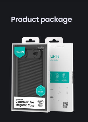 NILLKIN Camshield Pro for iPhone Air Case Compatible with MagSafe TPU + PC Phone Cover with Slider Camera
