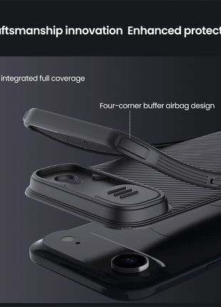 NILLKIN Camshield Pro for iPhone Air Case Compatible with MagSafe TPU + PC Phone Cover with Slider Camera
