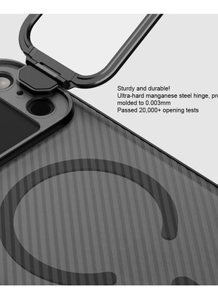 NILLKIN CamShield Prop Magnetic Series For iPhone 17 Pro Max Case TPU PC Phone Cover with Clear Camera Lid