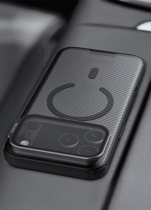 NILLKIN CamShield Prop Magnetic Series For iPhone 17 Pro Max Case TPU PC Phone Cover with Clear Camera Lid