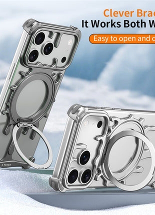 Glacier Metal Kickstand iPhone 17 Pro Max Case