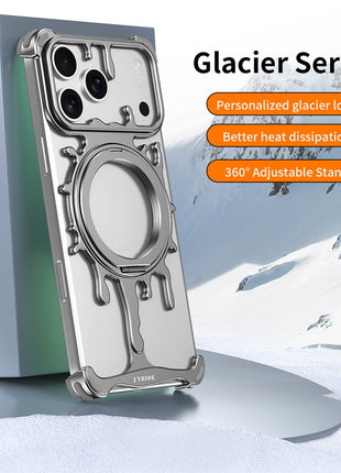 Glacier Metal Kickstand iPhone 17 Pro Max Case