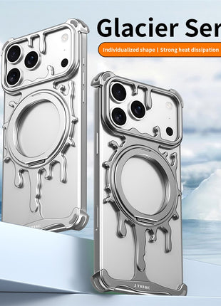Glacier Metal Kickstand iPhone 17 Pro Max Case