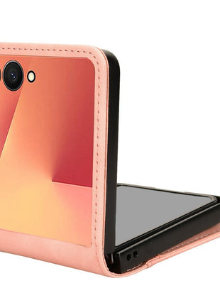 For Samsung Galaxy Z Flip7 5G Case Separable Design Card Slot Leather + PC Phone Cover