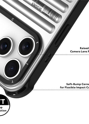 YOUNGKIT For iPhone 17 Pro Case Compatible with MagSafe Suitcase Texture IMD TPU Phone Cover