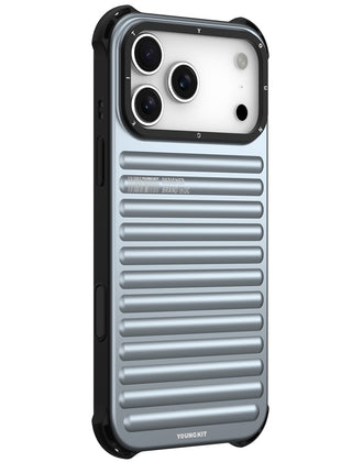 YOUNGKIT For iPhone 17 Pro Case Compatible with MagSafe Suitcase Texture IMD TPU Phone Cover