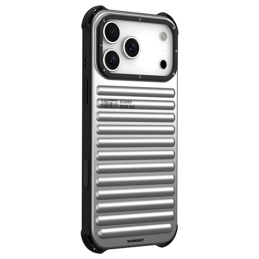 YOUNGKIT For iPhone 17 Pro Max Case Compatible with MagSafe Suitcase Texture IMD TPU Phone Cover