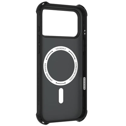 YOUNGKIT For iPhone 17 Pro Max Case Compatible with MagSafe Suitcase Texture IMD TPU Phone Cover