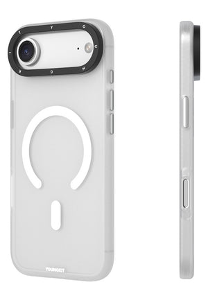 YOUNGKIT For iPhone Air Matte Case Compatible with MagSafe PET TPU Phone Cover