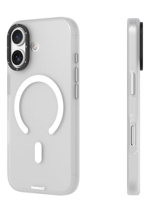 YOUNGKIT For iPhone 17 Matte Case Compatible with MagSafe PET TPU Phone Cover