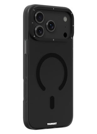 YOUNGKIT For iPhone 17 Pro Matte Case Compatible with MagSafe PET TPU Phone Cover