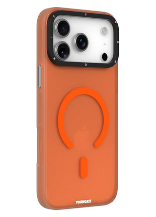 YOUNGKIT For iPhone 17 Pro Max Matte Case Compatible with MagSafe PET TPU Phone Cover