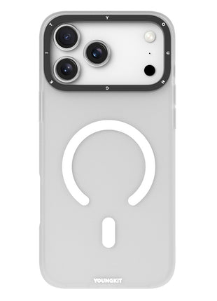 YOUNGKIT For iPhone 17 Pro Max Matte Case Compatible with MagSafe PET TPU Phone Cover