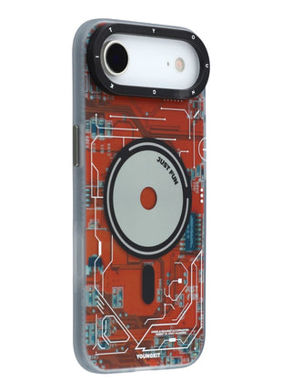 YOUNGKIT Technology Series for iPhone Air Magnetic Case Hard PC IMD Phone Cover