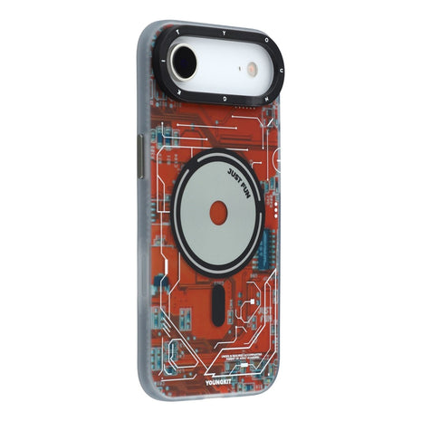 YOUNGKIT Technology Series for iPhone Air Magnetic Case Hard PC IMD Phone Cover