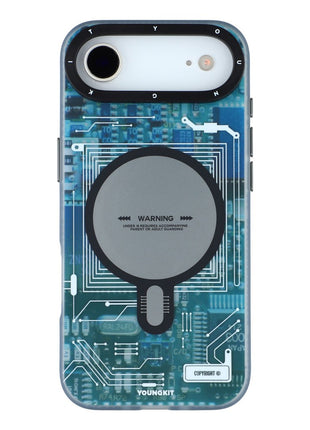 YOUNGKIT Technology Series for iPhone Air Magnetic Case Hard PC IMD Phone Cover