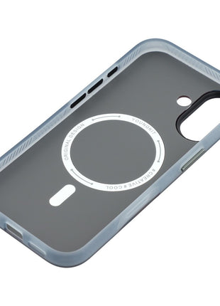 YOUNGKIT Technology Series for iPhone 17 Magnetic Case Hard PC IMD Phone Cover