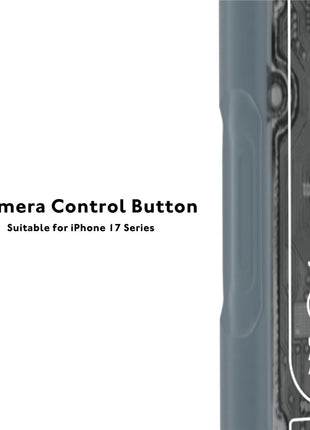 YOUNGKIT Technology Series for iPhone 17 Pro Magnetic Case Hard PC IMD Phone Cover