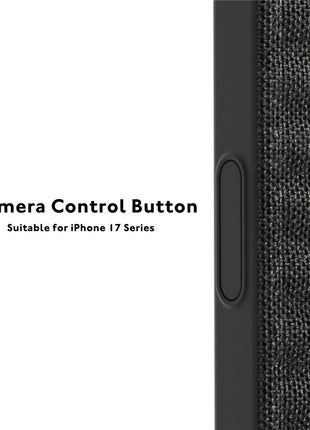 YOUNGKIT For iPhone 17 Pro Magnetic Case Jeans Cloth Texture TPU Canvas Phone Back Cover