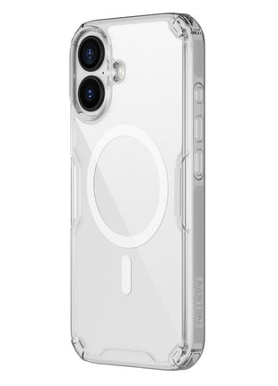 NILLKIN Nature Pro Series for iPhone 17 Case Compatible with MagSafe TPU + PC Ultra Clear Phone Case