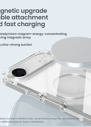 NILLKIN Nature Pro Series for iPhone Air Case Compatible with MagSafe TPU + PC Ultra Clear Phone Cover