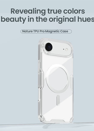 NILLKIN Nature Pro Series for iPhone Air Case Compatible with MagSafe TPU + PC Ultra Clear Phone Cover