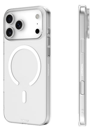 YOUNGKIT For iPhone 17 Pro Max Case Compatible with MagSafe Hard PC Phone Back Cover