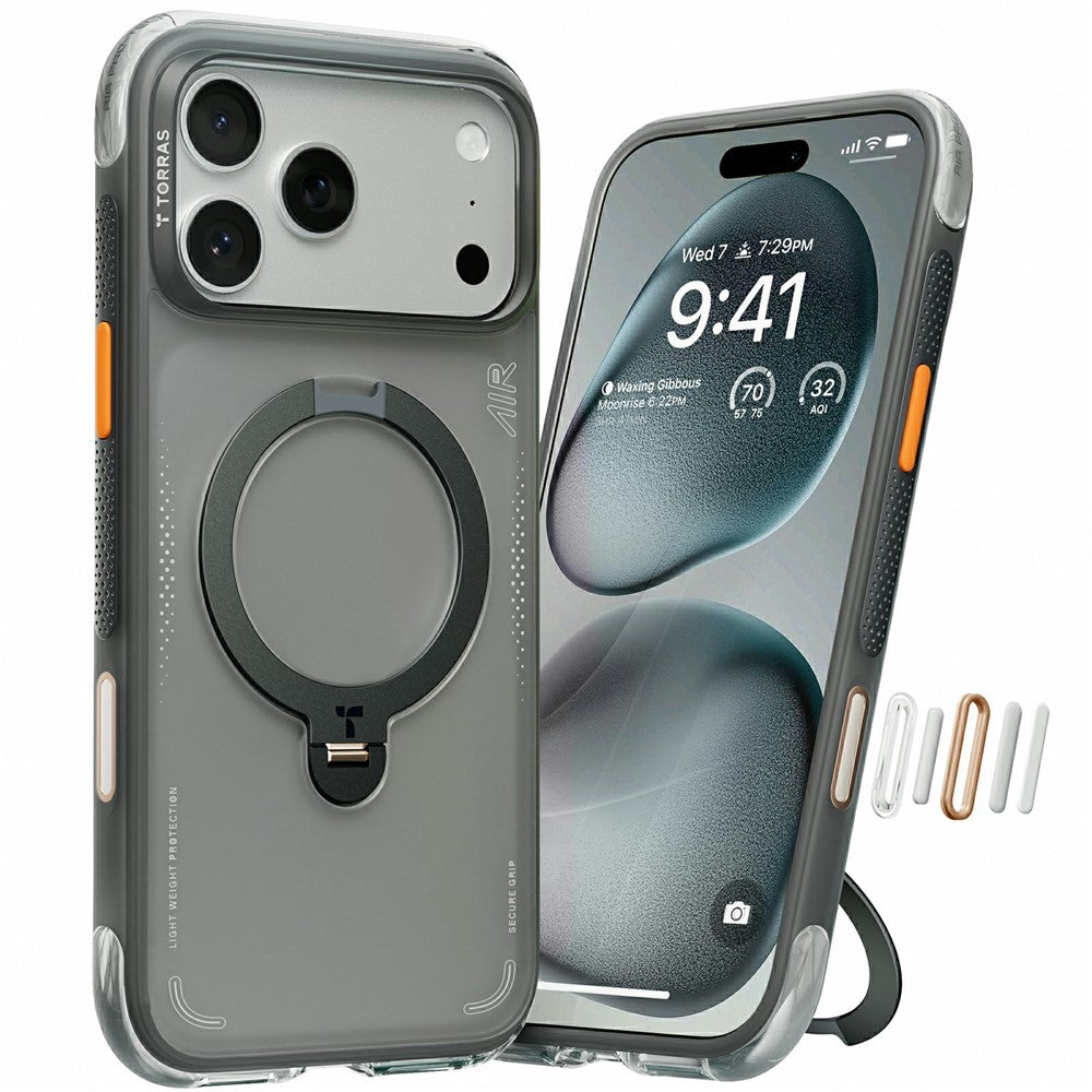 TORRAS Ostand Q3 Air iPhone 17 Pro Max Case