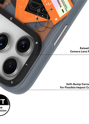 YOUNGKIT Interdimensional Series For iPhone 17 Pro Magnetic Case Matte TPU IMD Phone Back Cover