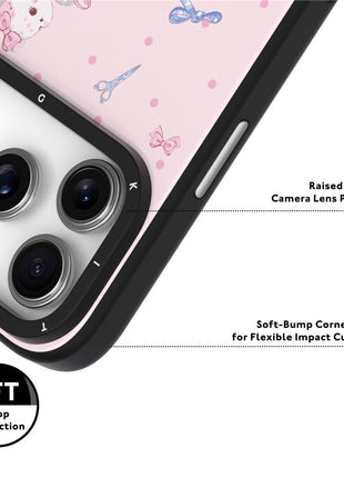 YOUNGKIT Cute Moments Series For iPhone 17 Pro Max Magnetic Case IMD Shockproof TPU Phone Back Cover