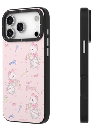 YOUNGKIT Cute Moments Series For iPhone 17 Pro Magnetic Case IMD Shockproof TPU Phone Back Cover