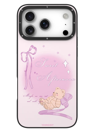 YOUNGKIT Cute Moments Series For iPhone 17 Pro Magnetic Case IMD Shockproof TPU Phone Back Cover