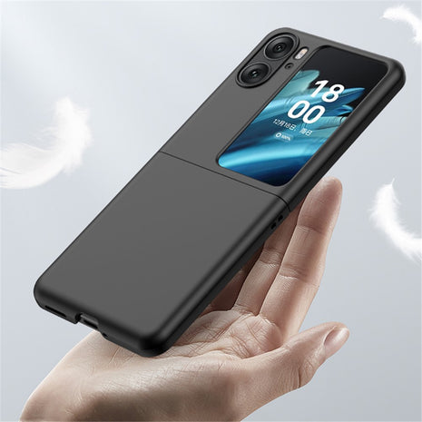 For Oppo Find N2 Flip 5G Skin-touch Feeling Drop-proof Hard PC Back Case Cell Phone Cover Protector
