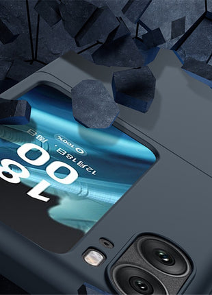 For Oppo Find N2 Flip 5G Skin-touch Feeling Drop-proof Hard PC Back Case Cell Phone Cover Protector