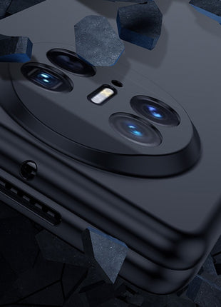 For Huawei Mate X3 5G Hard PC Skin-touch Phone Case Anti-drop Folding Phone Cover