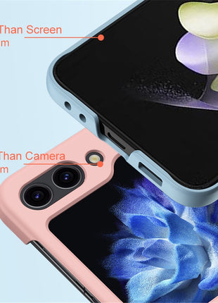 Skin-touch Phone Case for Samsung Galaxy Z Flip5 5G Hinge Protection Hard PC Phone Cover